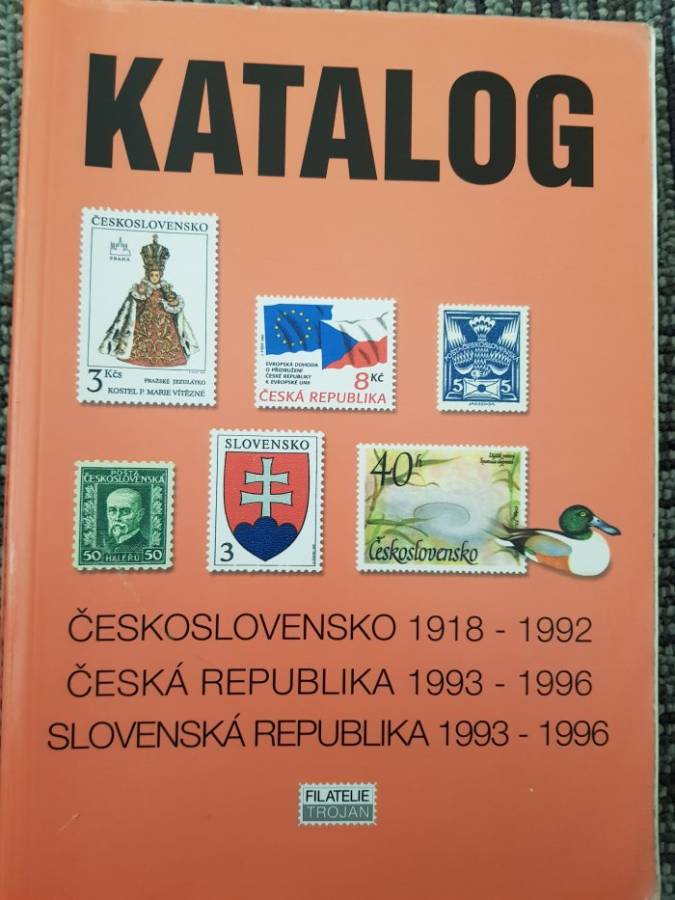 Katalog československo 1918 - 1992, Česká republika 1993 -1996, Slovenská republika 1993 - 1996