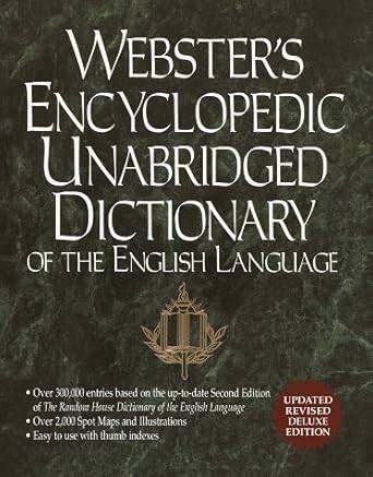 Websters encyclopedic unabridged dictionary of the English language