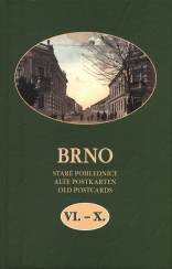 Brno Staré pohlednice VI.-X.  vázaná