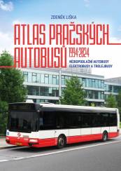 Atlas pražských autobusů 1994-2024: nízkopodlažní autobusy, elektrobusy a trolejbusy