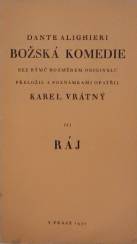 Božská komedie III. Ráj